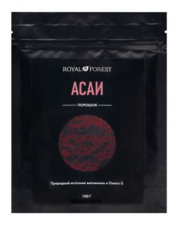 Ягоды асаи Royal Forest (100 г)